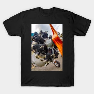 Radial Engine Plane T-Shirt